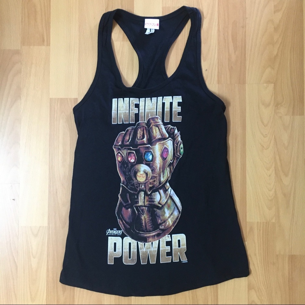 Infinity Gauntlet Tank Top 🧡❤️💙💜💚💛